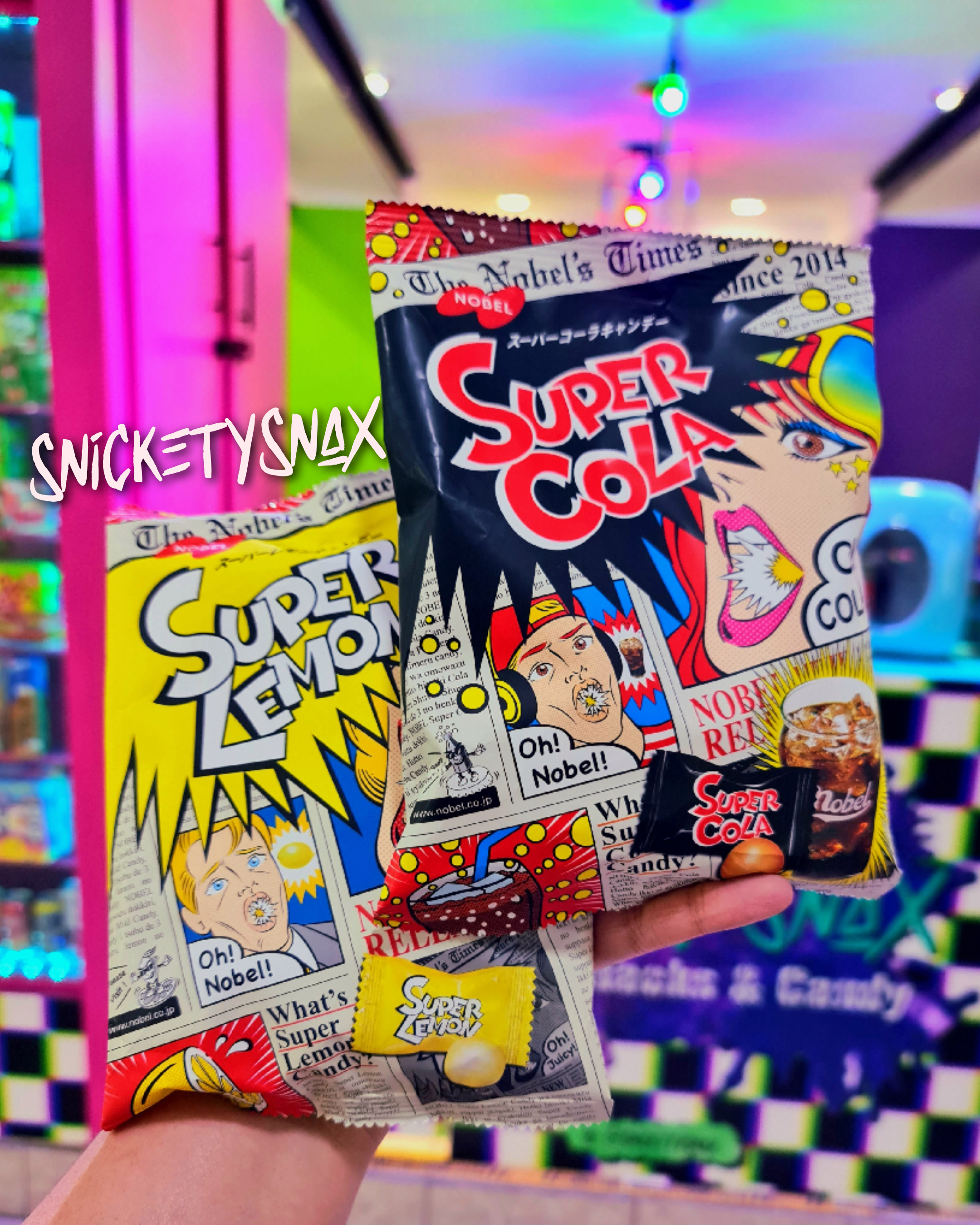 SUPER COLA/SUPER LEMON HARD CANDY *JAPAN* — Rock x Lola